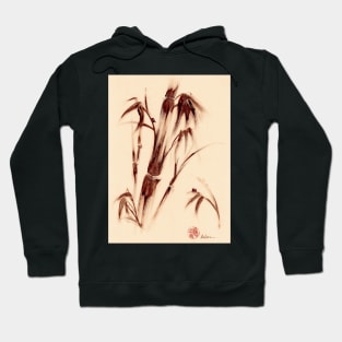 Old Friends - Sumie Ladybug & Bamboo Painting Hoodie